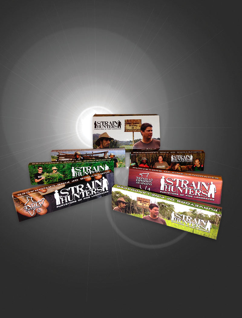 King Size Slim BOX | Strain Hunters Rolling Paper Expedition