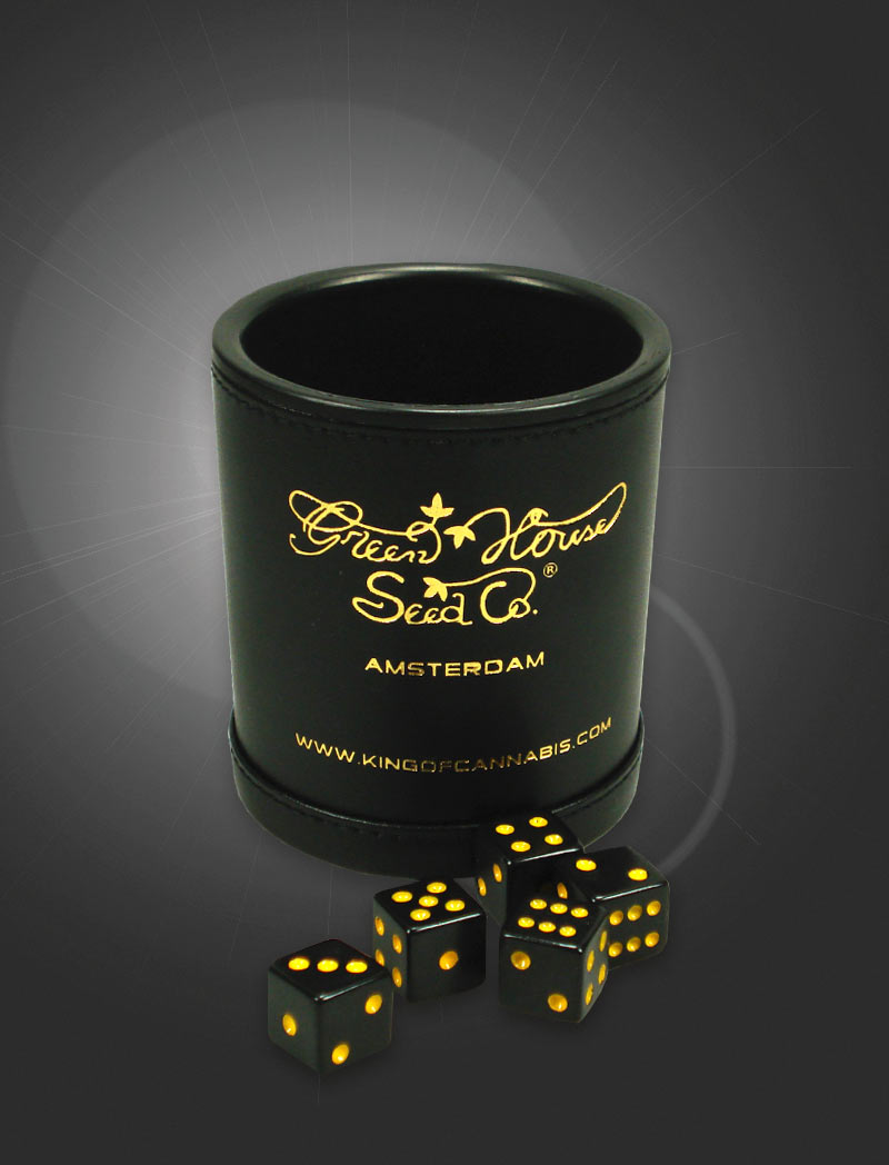 Dice Cup Set / Amsterdam-GHS - Logo (GHS)