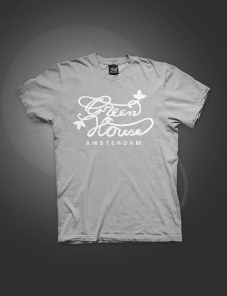 Men's T-Shirt Green House Logo | Grey (GHS-ATS007)