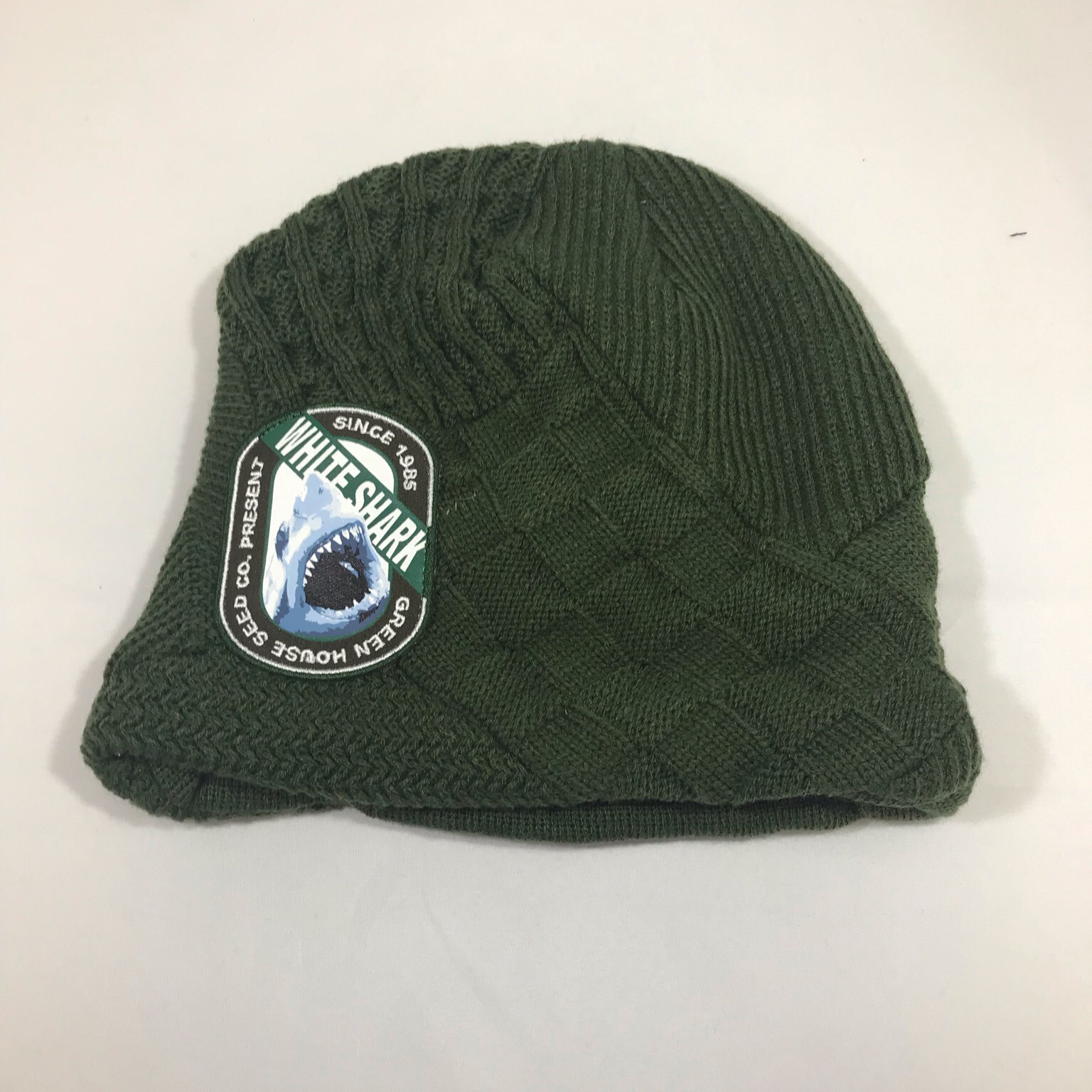 Cap Great White Shark - Logo (GHS-D025)